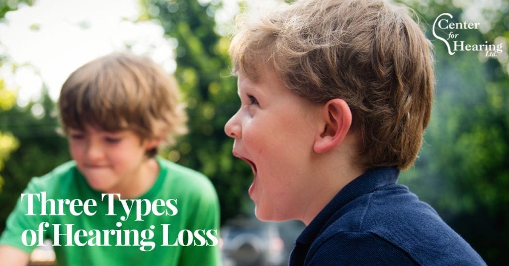Three Types of Hearing Loss